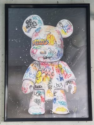 TABLEAU MURAL GRAFFITI ART