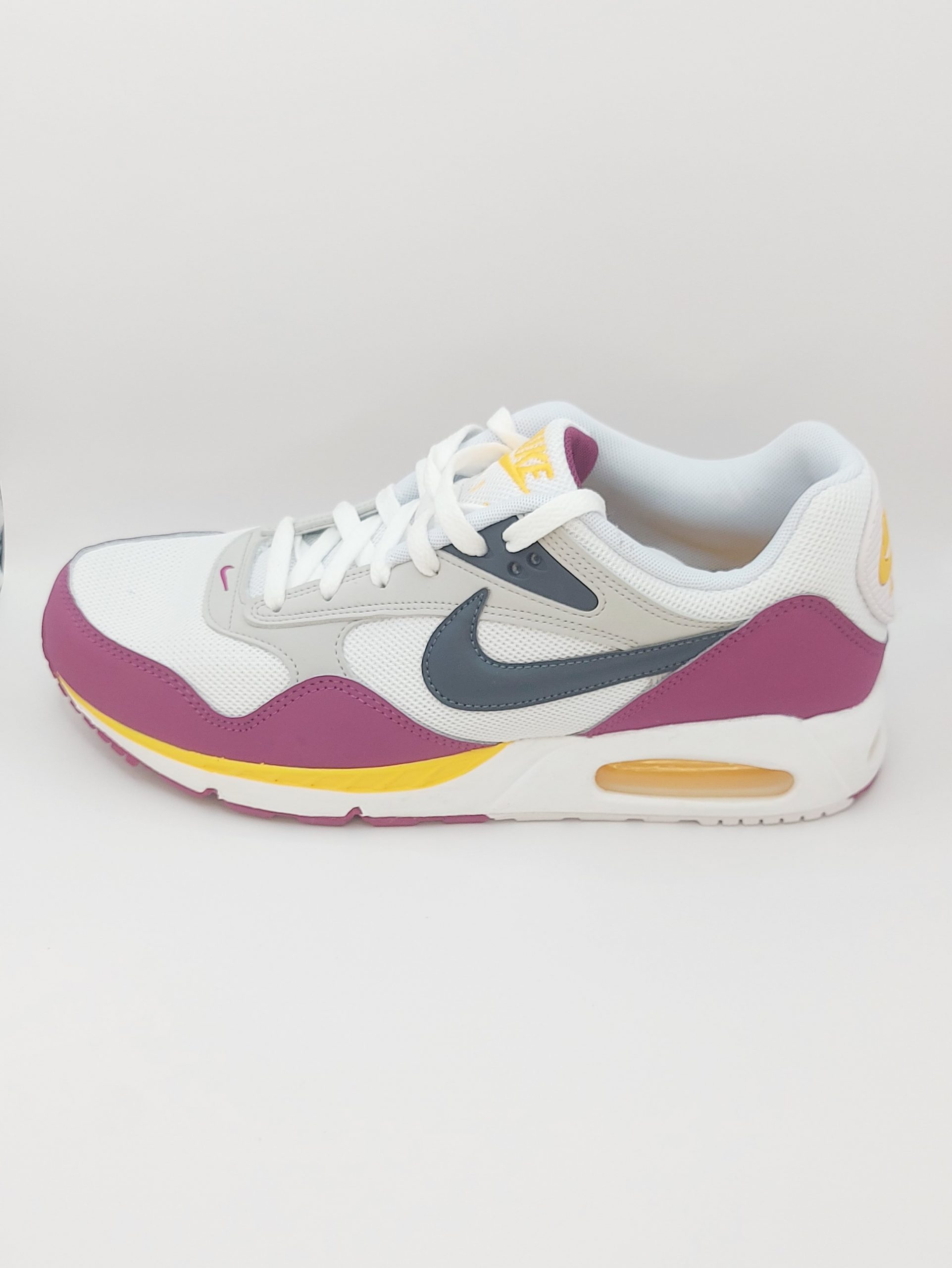 air max purple and yellow
